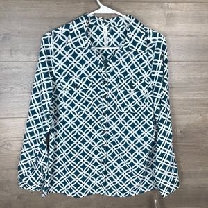 3/$25🛍️ NY Collection Button Down Blouse Top